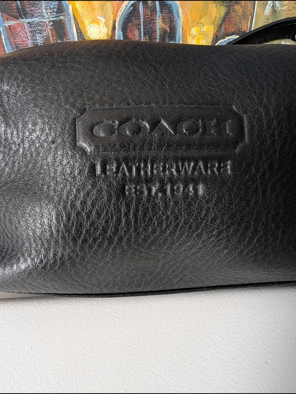 Vintage Coach Black Small